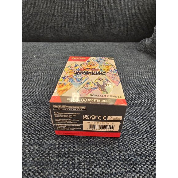 Pokemon TCG: Scarlet & Violet - Prismatic Evolutions Booster Bundle - Picture 3 of 7